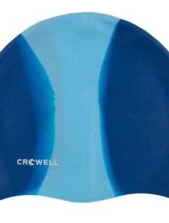 Crowell Multi-Flame-04 Silikonová plavecká čepice