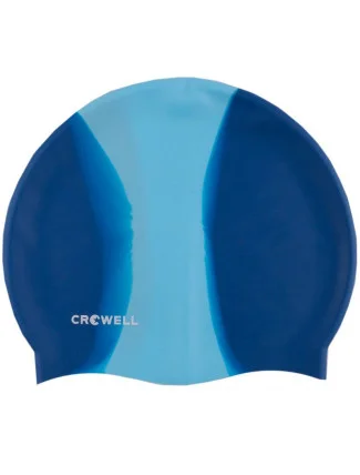 Crowell Multi-Flame-04 Silikonová plavecká čepice