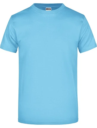 Daiber JN 02 Tričko z těžké bavlny 02.0002 sky blue