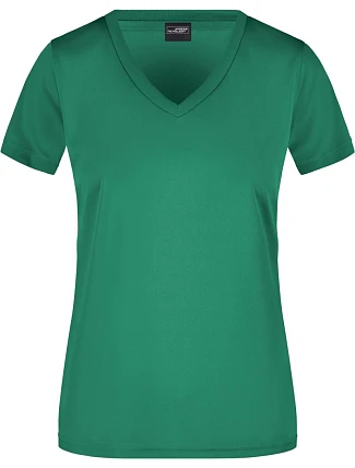 Daiber JN 735 Dámské sportovní tričko s výstřihem do V 02.0735 green Daiber JN 735 Dámské sportovní tričko s výstřihem do V 02.0735 green