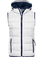 Daiber JN 1075 Dámská vesta "Maritim" 02.1075 white/navy Daiber JN 1075 Dámská vesta "Maritim" 02.1075 white/navy