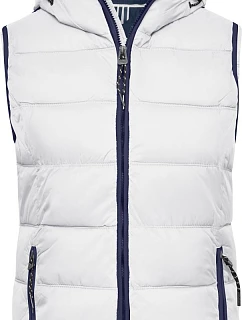 Daiber JN 1075 Dámská vesta "Maritim" 02.1075 white/navy