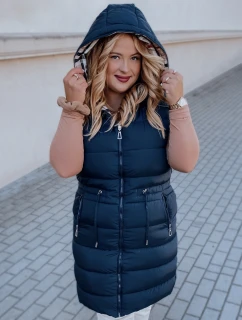 Dámská tmavě modrá vesta KERIS FashionStreet TY2926