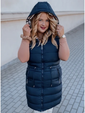 Dámská tmavě modrá vesta KERIS FashionStreet TY2926