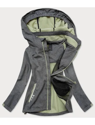 Šedá dámská sportovní bunda (HV-909) Šedá dámská sportovní bunda (HV-909)