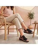 Pohodlné sandály Rieker W RKR677 black