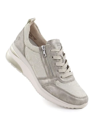 Dámské zlaté tenisky Remonte Remonte Rieker D2401-61 Dámské zlaté tenisky Remonte Remonte Rieker D2401-61