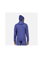 Pánská mikina ROSSIGNOL Mid Layer Stretch Hoodie, modrá Pánská mikina ROSSIGNOL Mid Layer Stretch Hoodie, modrá