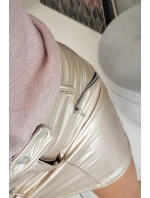 Sukně s ozdobnými jezdci béžová