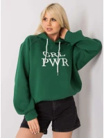 Mikina EM BL 651/3.39X tmavě zelená Mikina EM BL 651/3.39X tmavě zelená