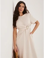 Šaty MI SK A5449.92 světle béžové