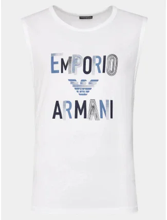 Pánské tílko 211800 4R468 18411 bílé - Emporio Armani Pánské tílko 211800 4R468 18411 bílé - Emporio Armani