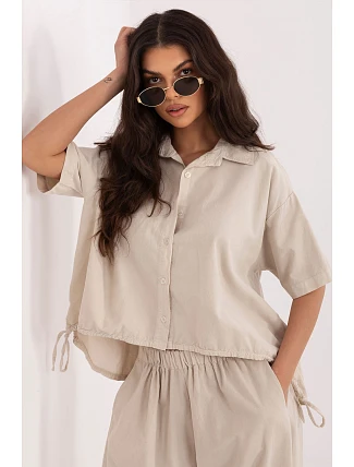 Košile s krátkým rukávem model 226019 Italy Moda Košile s krátkým rukávem model 226019 Italy Moda