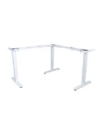 Vybavení rámu stolu trojitým elektromotorem ve tvaru L s nosností 150 kg Vybavení rámu stolu trojitým elektromotorem ve tvaru L s nosností 150 kg