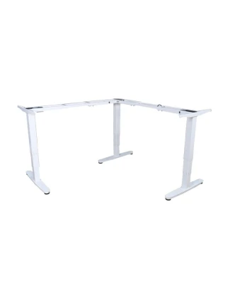 Vybavení rámu stolu trojitým elektromotorem ve tvaru L s nosností 150 kg Vybavení rámu stolu trojitým elektromotorem ve tvaru L s nosností 150 kg