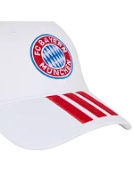 Dětská kšiltovka adidas FC Bayern Mnichov, bílá, KT3396