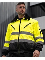 Korntex KXPJ – Oslo Hi-Vis pilotní bunda 76.KXPJ yellow Korntex KXPJ – Oslo Hi-Vis pilotní bunda 76.KXPJ yellow