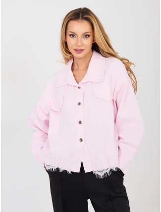 IT KR bunda FL10001.54 světle růžová