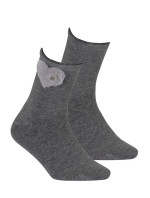 Dámské ponožky s aplikací