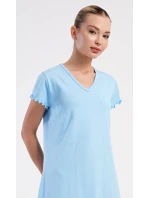 Dámská noční košile s krátkým rukávem Sandra Dámská noční košile s krátkým rukávem Sandra