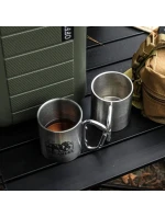 Kempinkový kelímek Offlander s karabinou ocel OFF_CACC_03 Kempinkový kelímek Offlander s karabinou ocel OFF_CACC_03