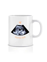 Personalizovaný klasický bílý keramický hrníček 300 ml s ultrazvukem Personalizovaný klasický bílý keramický hrníček 300 ml s ultrazvukem