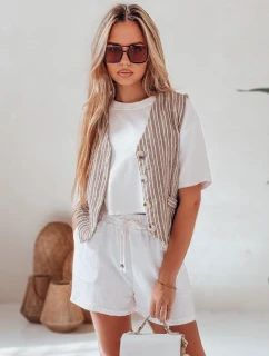 Dámské šortky HOT VIBE white FashionStreet SY0444