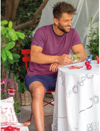 Pyžamo Key MNS 319 A26 cr/r 3XL-4XL