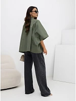 IT KR FL10153KSM.91 khaki kabát