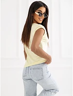 Tričko RV TS 6108.04 světle žluté