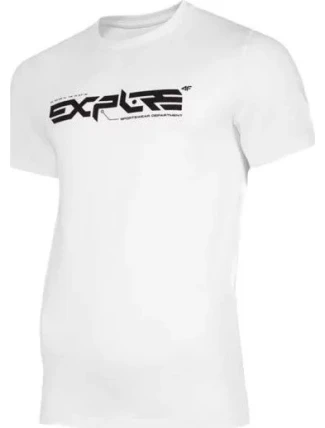 Pánské tričko H4L22-TSM010 - 4F Pánské tričko H4L22-TSM010 - 4F