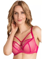 Dámská podprsenka 496 Paradise amarant - GORSENIA