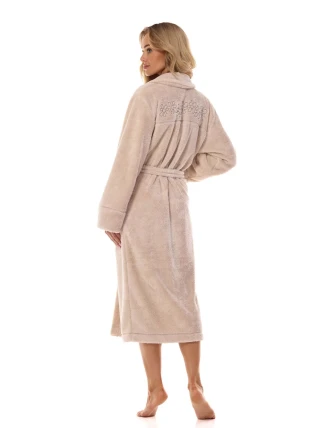 Dámský župan 2413 Camelia angora plus - L&L Dámský župan 2413 Camelia angora plus - L&L