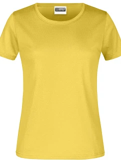 Daiber JN 789 Dámské tričko z těžké bavlny 02.0789 yellow