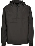Build your Brand BY 096 Větrovka s 1/4 zipem 56.0096 black