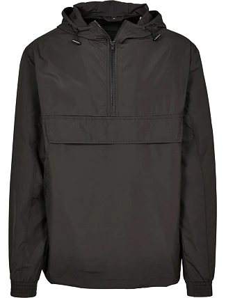 Build your Brand BY 096 Větrovka s 1/4 zipem 56.0096 black