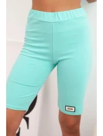 Dámský bavlněný komplet s krátkým rukávem a šortkami mincovna