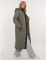 Kabát D51160XB44540A2 khaki