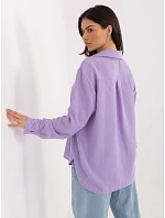 Košile LK KS 510109.70 světle fialová