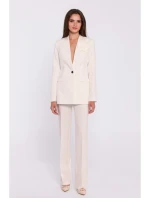S370 Květinové sako - slonová kost S370 Květinové sako - slonová kost