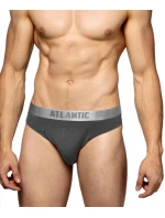 Pánské slipy 2 pack 013 grey - Atlantic