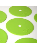 Ploché terénní značky - kulaté 15 cm - 12x zelené SMJ sport ZPO-G