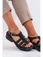 Dámské Sandály Vůňové ZAXY RR285117 Černé