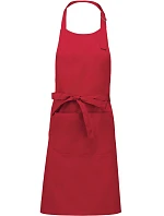 Kariban K 890 Zástěra s laclem "Sommelier" 20.K890 red Kariban K 890 Zástěra s laclem "Sommelier" 20.K890 red