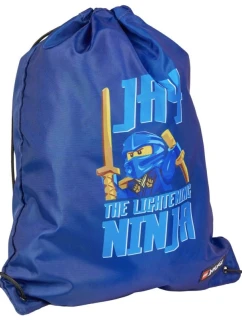 Taška na šňůrku LEGO Ninjago 20286-2512 Modrá Jedna velikost