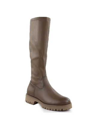 Dámské boty na platformě khaki Potocki 25-12729