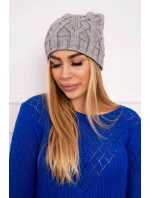 Fleecová čepice Sonia K201 šedá Fleecová čepice Sonia K201 šedá