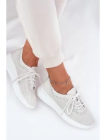 Dámské Kožené Sportovní Boty Vinceza 79532 Bílé