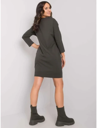 Šaty RV SK 4597 1.97 khaki Šaty RV SK 4597 1.97 khaki