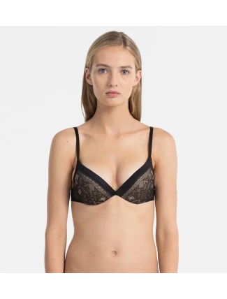 Podprsenka push-up QF1941E černá - Calvin Klein